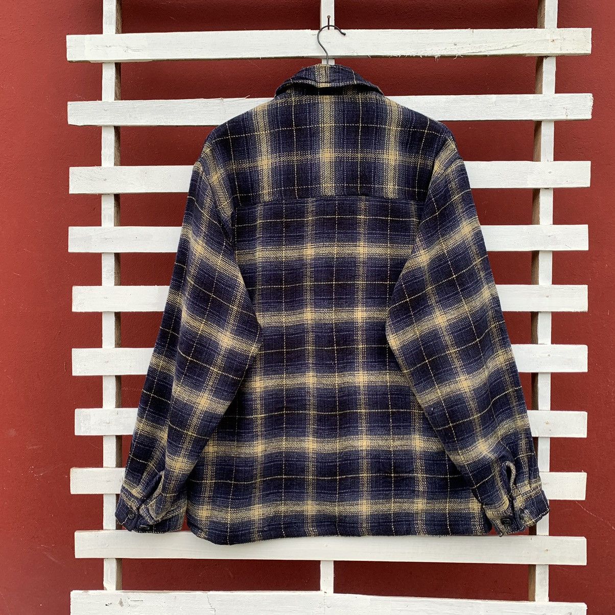 First Down Plaid Flanell Zipper