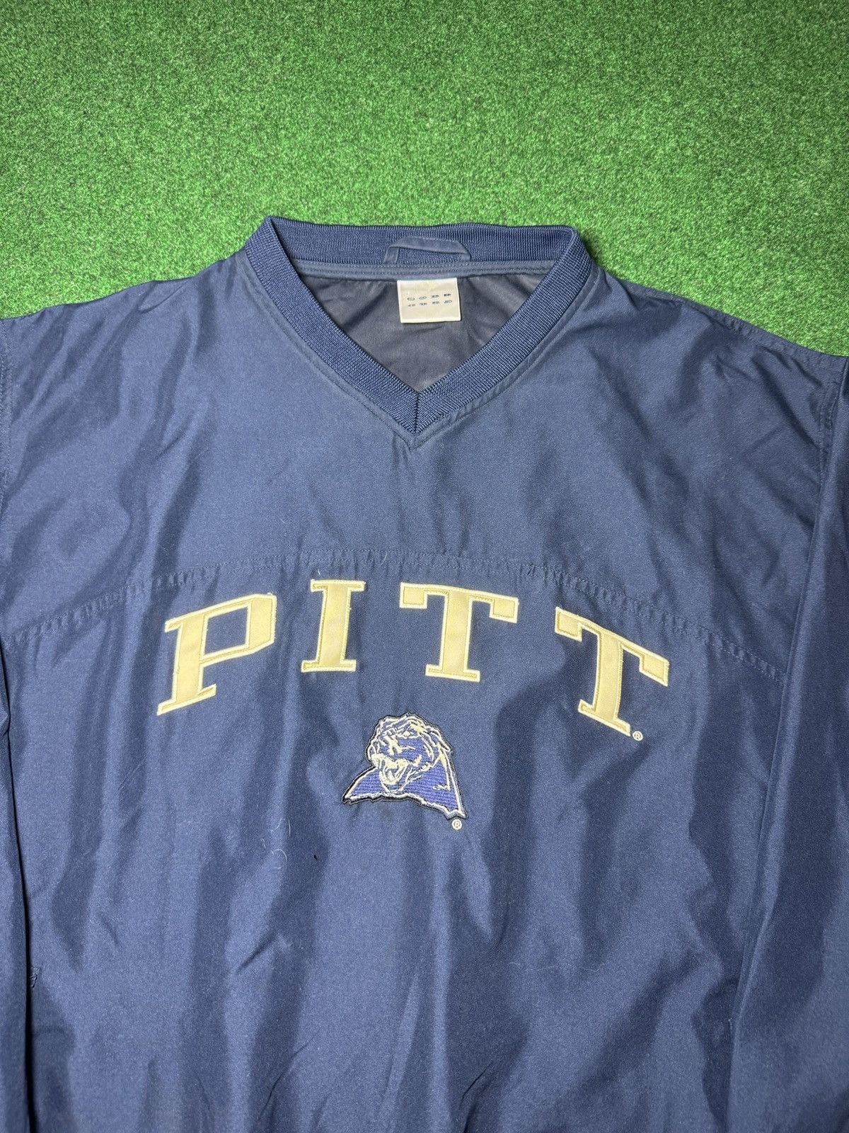 Adidas × Vintage Vintage 90s University Of Pittsburgh Panthers Windbreaker Size US XL / EU 56 / 4 - 2 Thumbnail