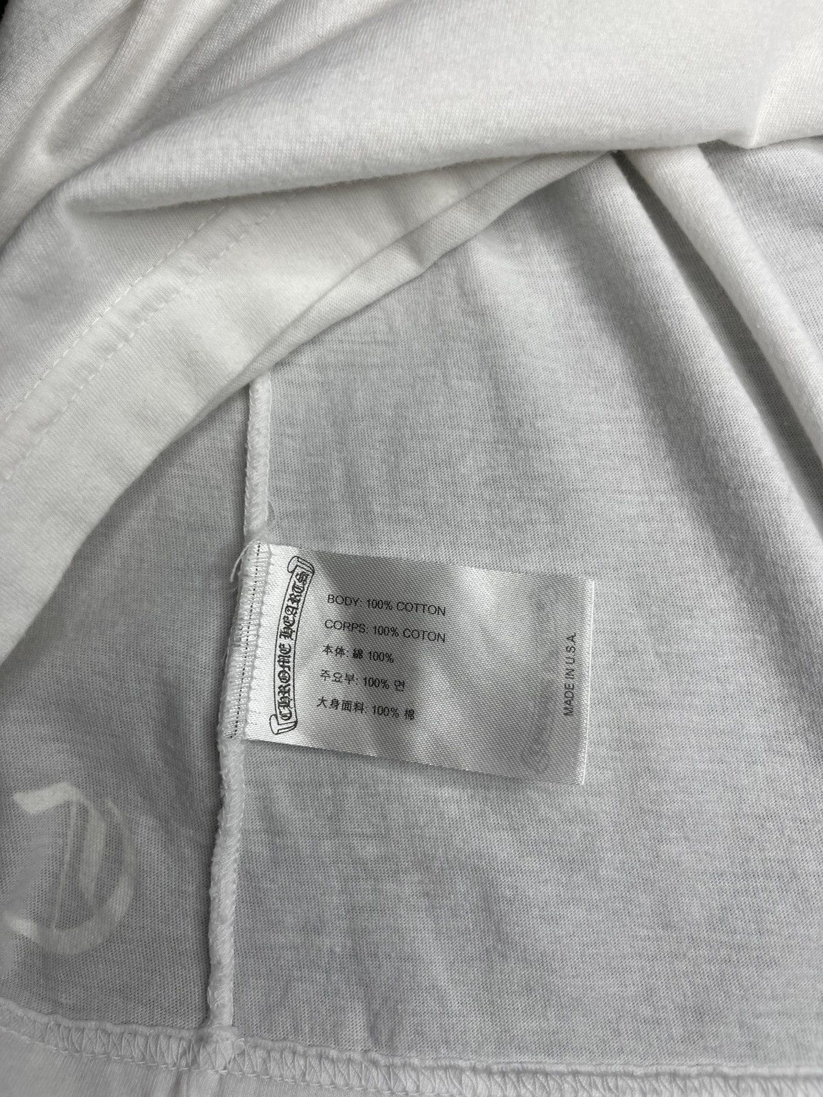 Chrome Hearts Chrome Hearts Scroll Long Sleeve Japan T-Shirt Size US XL / EU 56 / 4 - 11 Thumbnail