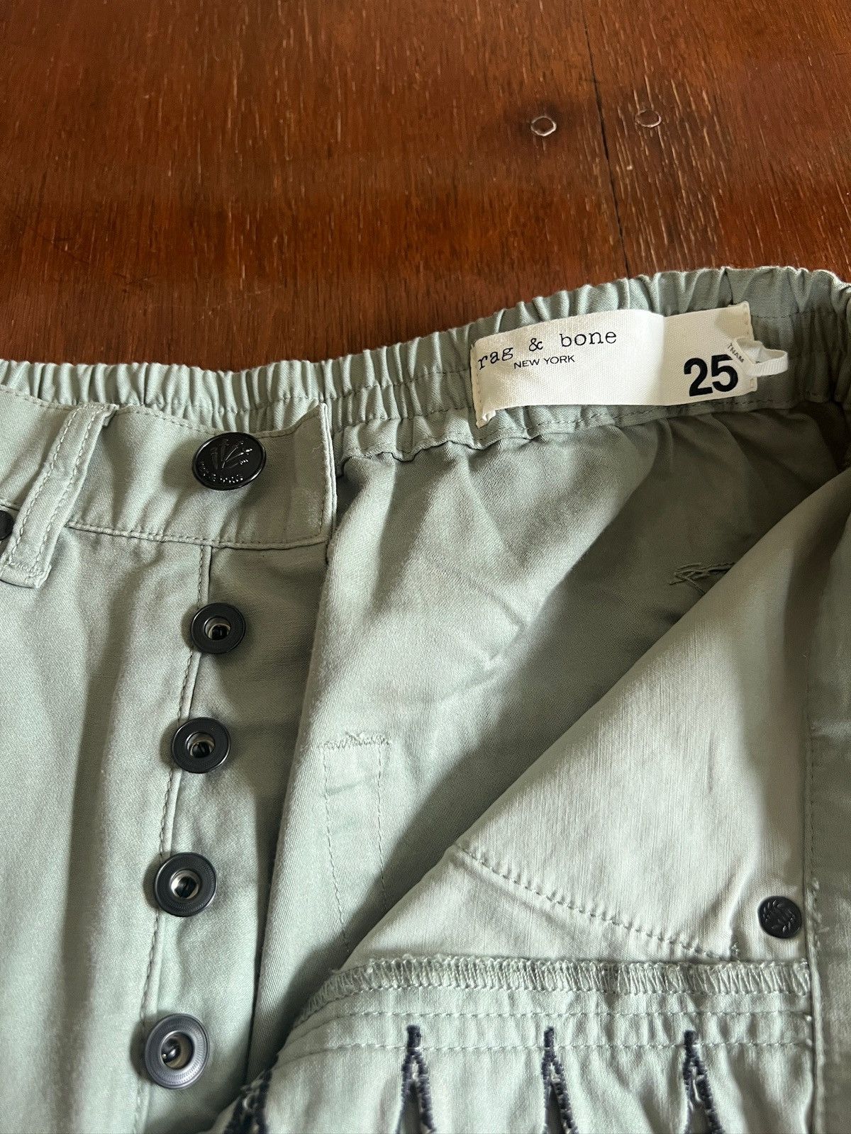 Rag & Bone Rag & Bone - Green Jogger Pant - Size 25 Size 25" / US 0 / IT 36 - 4 Thumbnail