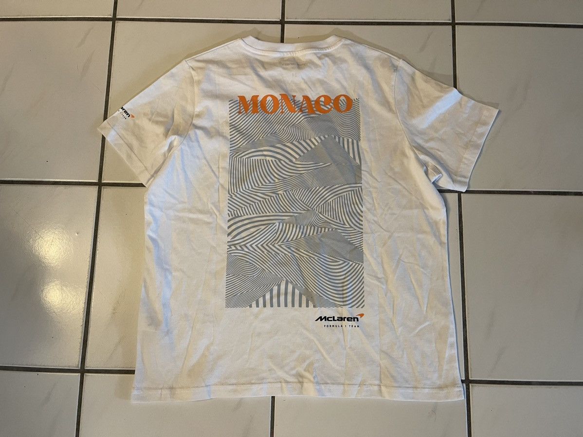 Formula 1 McLaren F1 Team Men's Size 14 Monaco T-Shirt Size US M / EU 48-50 / 2 - 6 Thumbnail