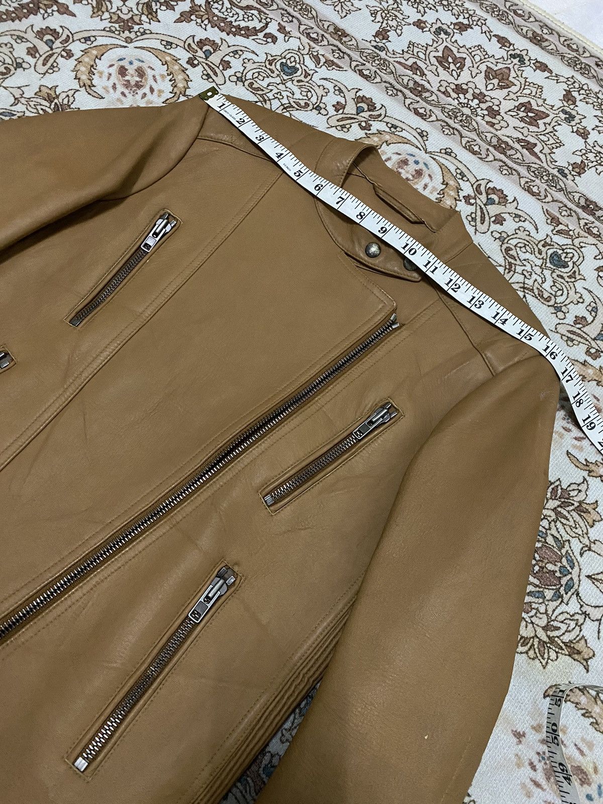 Maison Margiela Maison Martin Margiela 7 Zipper Leather Biker jacket Size M / US 6-8 / IT 42-44 - 17 Thumbnail