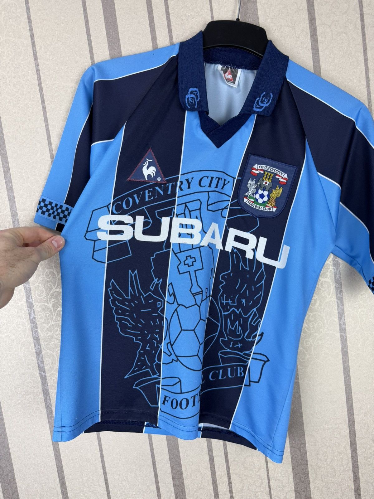 Le Coq Sportif COVENTRY CITY Le coq sportif Home Jersey 1997/1998 Camiseta Size US S / EU 44-46 / 1 - 3 Thumbnail