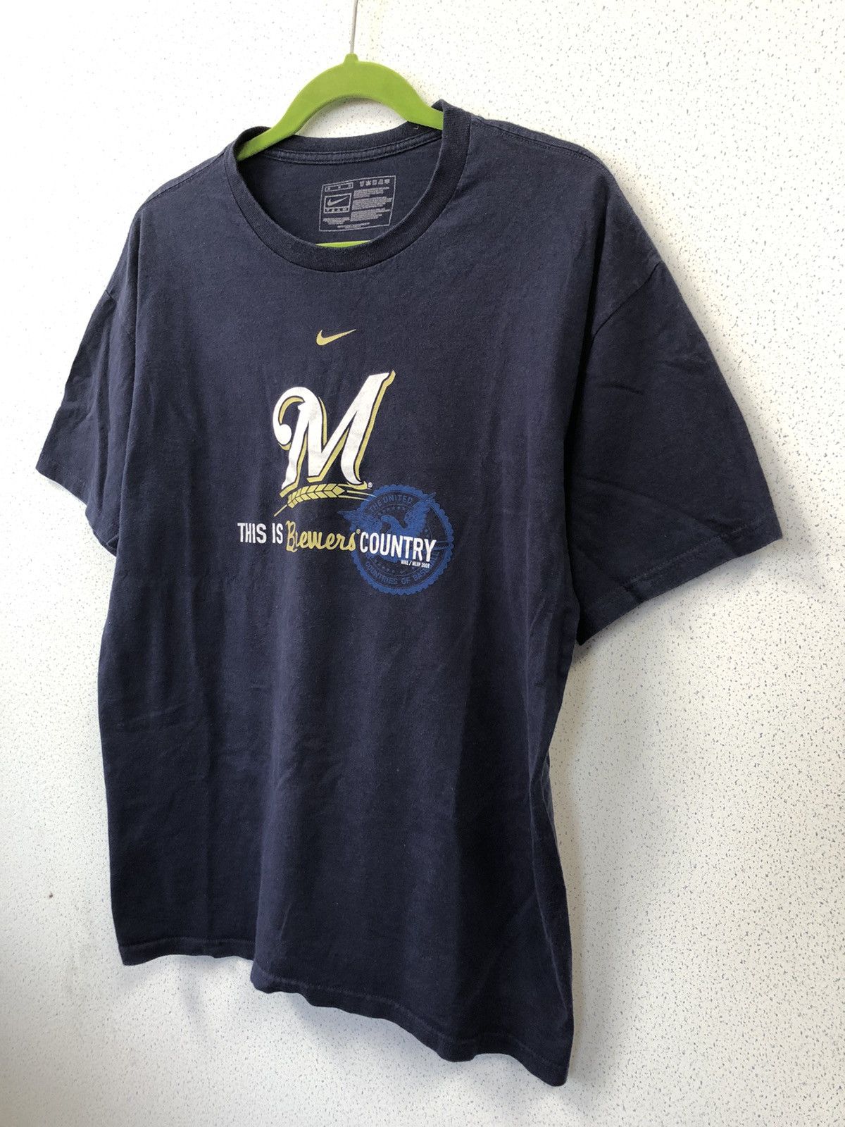 MLB Nike Milwaukee MLB T-Shirt Size US M / EU 48-50 / 2 - 3 Thumbnail