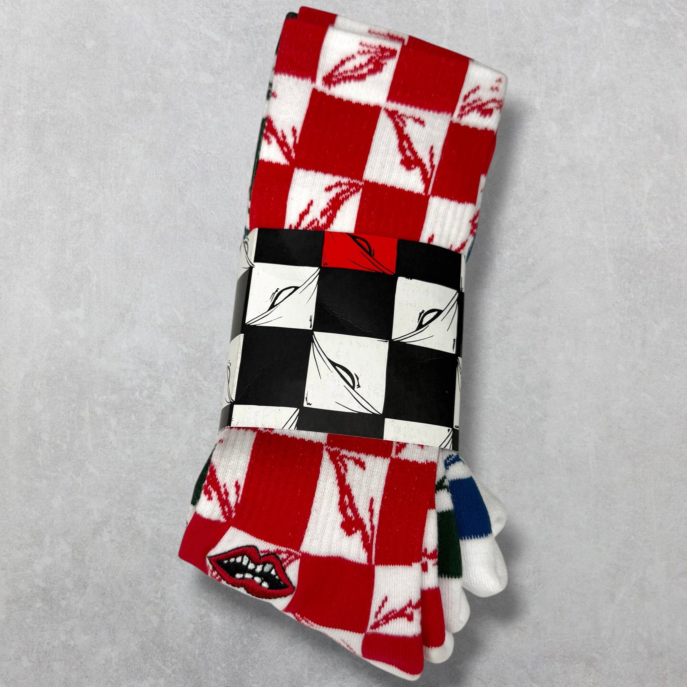 Chrome Hearts Chrome Hearts Matty Boy 99 Eyes Socks (3pc) Size ONE SIZE - 1 Thumbnail