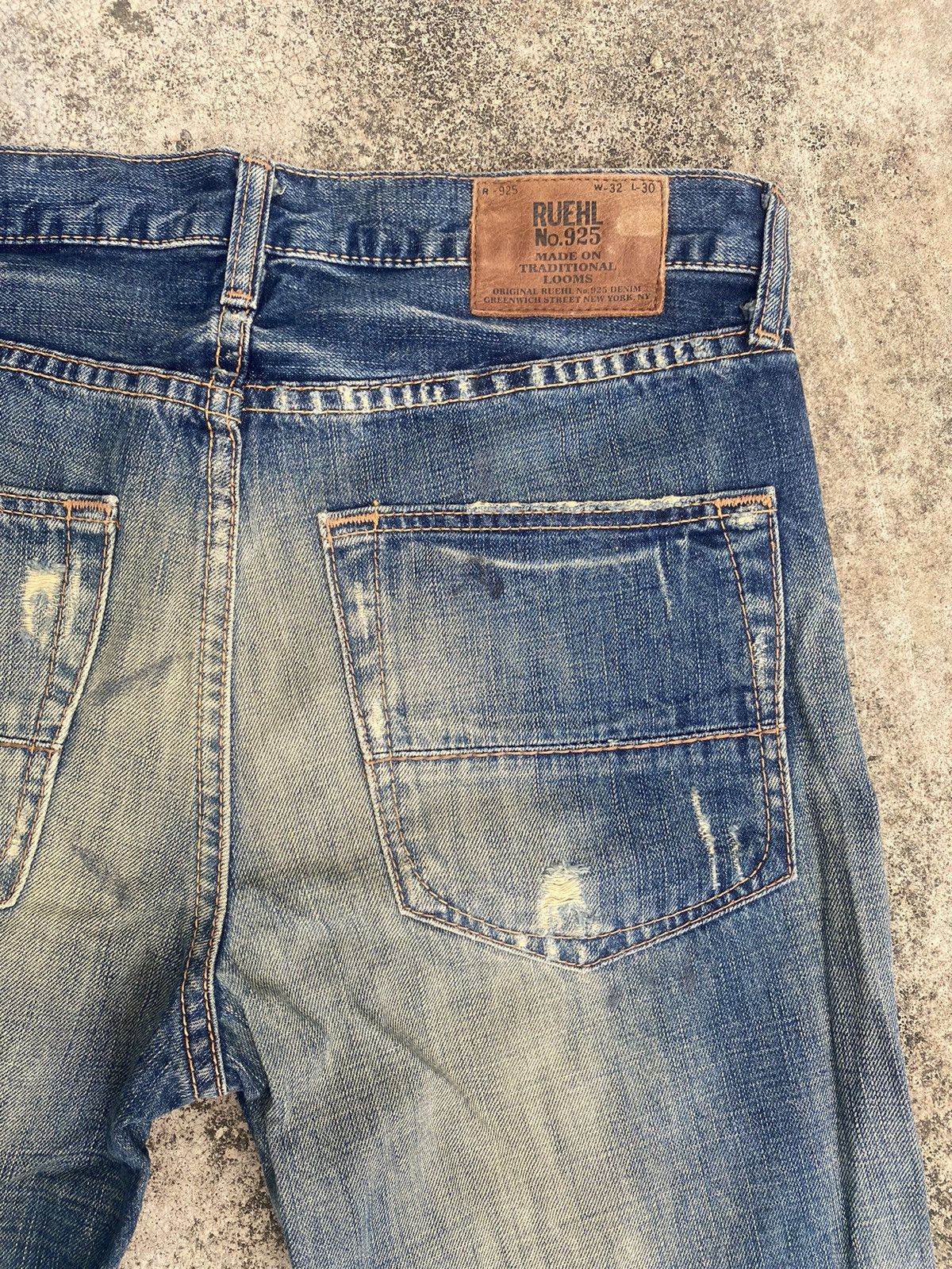 If Six Was Nine × Japanese Brand × Ruehl No. 925 Flare Jeans Ruehl No 925 Distressd Clawmark Size US 34 / EU 50 - 22 Thumbnail