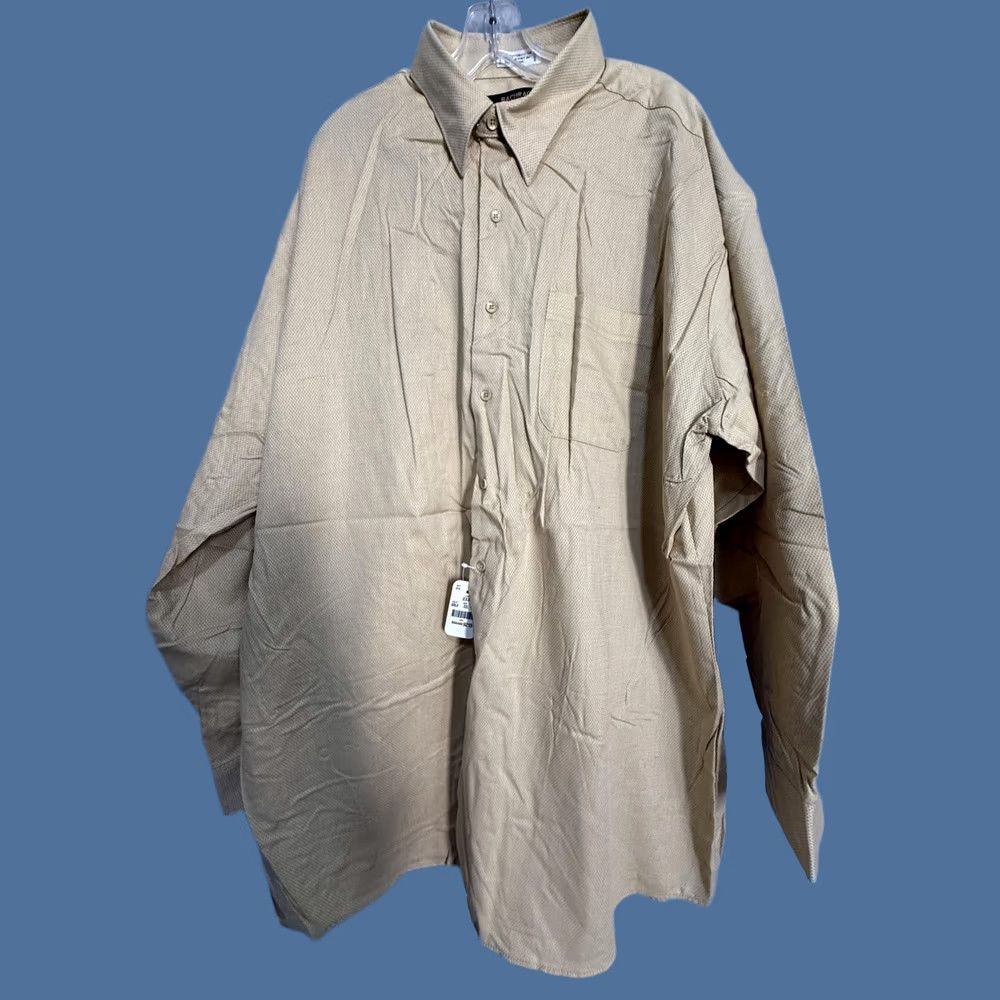 mens regular fit dress shirts Ash & Erie White Wrinkle Resistant Dress Shirt for Short Men White / 15 / Standard