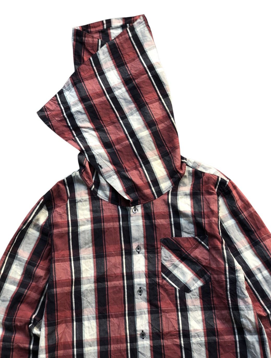 Japanese Brand × Le Grande Bleu (L.G.B.) 5cm Plaid Shirt Ifsixwasnine Style Size US L / EU 52-54 / 3 - 6 Thumbnail