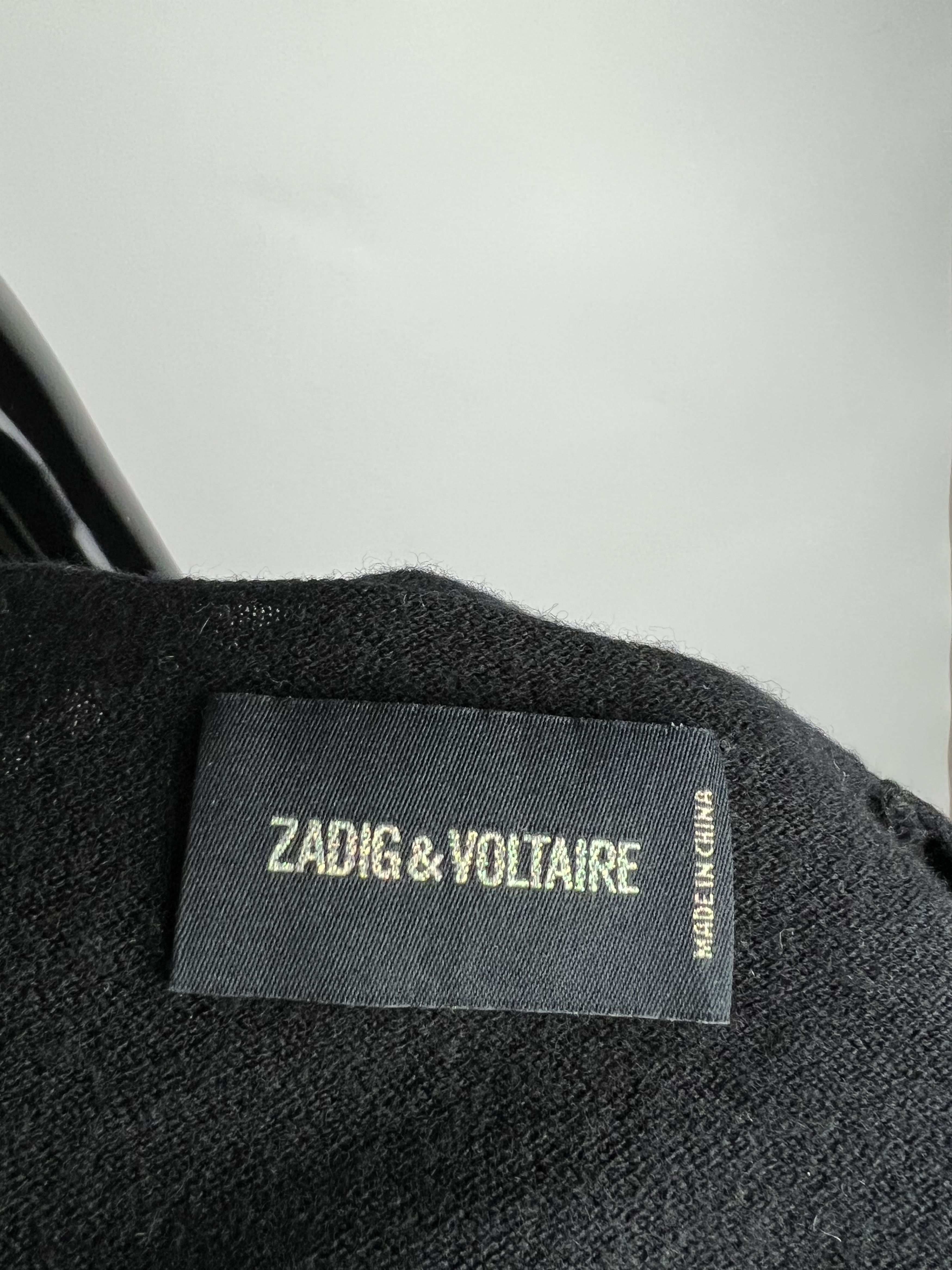 Zadig & Voltaire Zadig & Voltaire Wool Cashmere Sequins V-Neck Sweater Size M Size M / US 6-8 / IT 42-44 - 10 Thumbnail