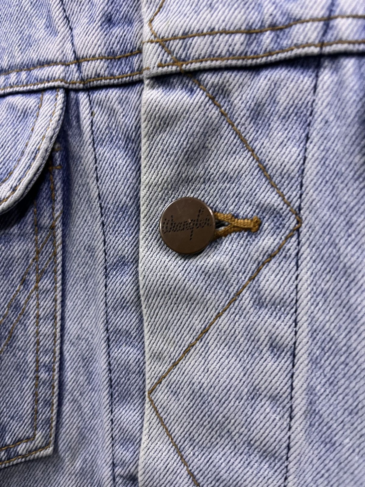 Wrangler VINTAGE 90s WRANGLER DENIM JACKET Size US L / EU 52-54 / 3 - 7 Thumbnail