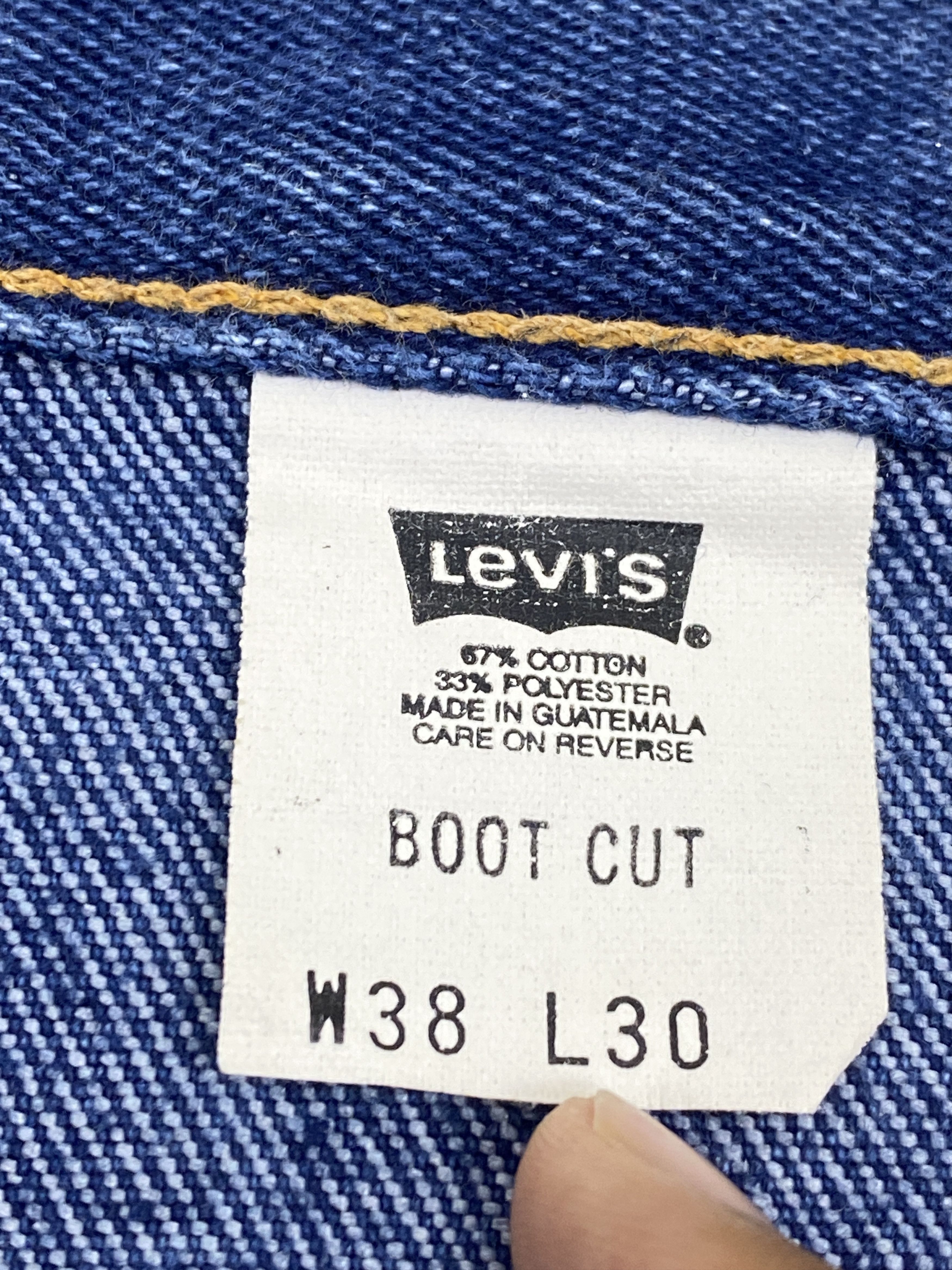 Levi's × Vintage Vintage 90s Levis 517 Bootcut Jeans DP2710 Size US 36 / EU 52 - 5 Thumbnail