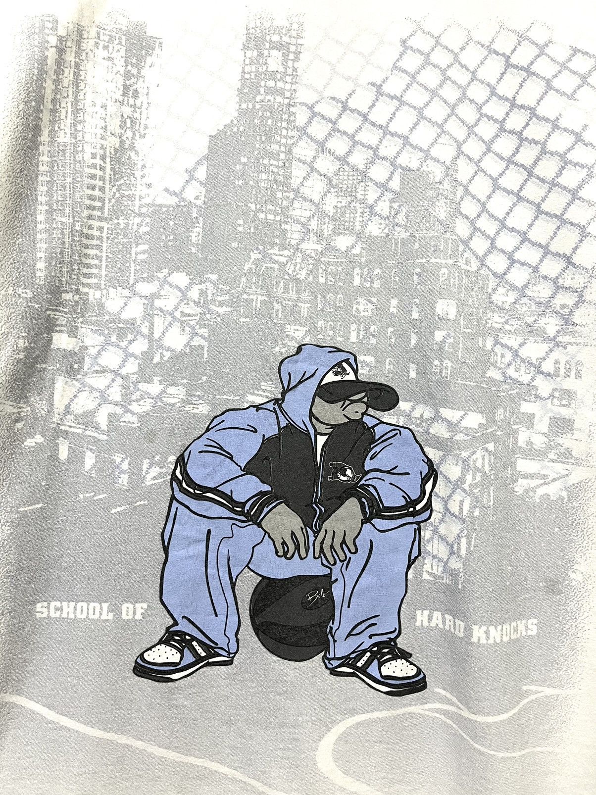 JNCO × Vintage VINTAGE Y2K SOHK SCHOOL OF HARD KNOCKS HIP HOP RAP TSHIRT Size US XL / EU 56 / 4 - 5 Thumbnail
