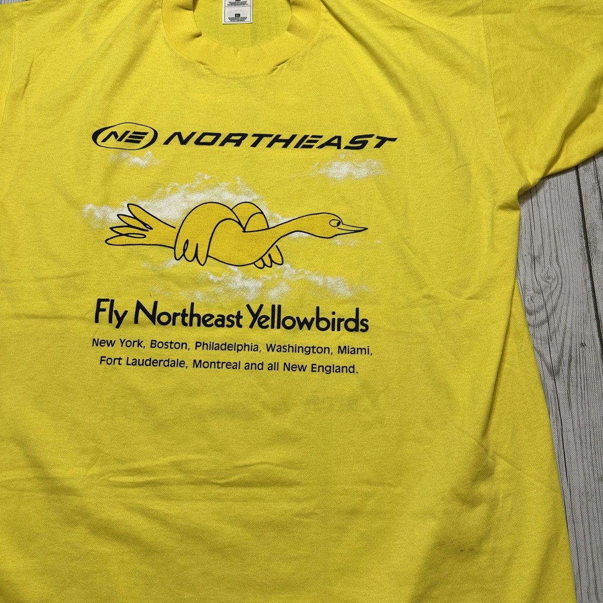 Fruit Of The Loom × Vintage Vintage Northeast Airlines tee Size US XL / EU 56 / 4 - 3 Thumbnail