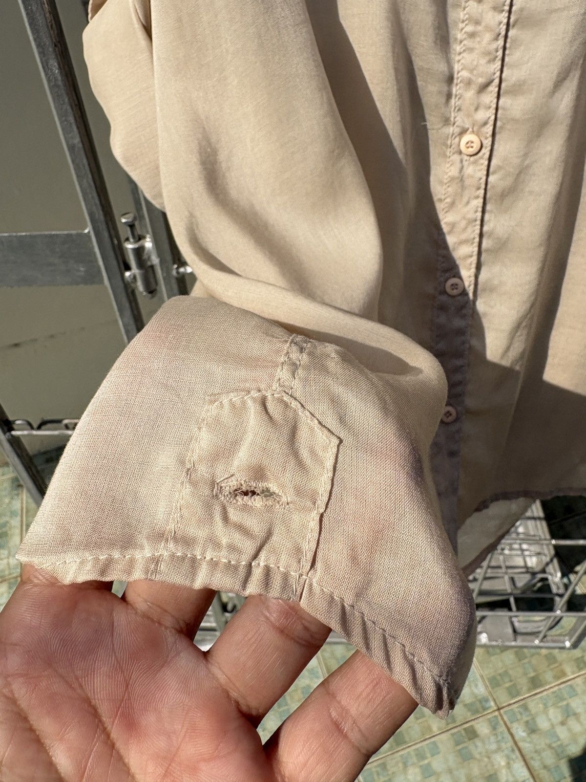 GOA G.O.A beige shirt Size ONE SIZE - 15 Thumbnail
