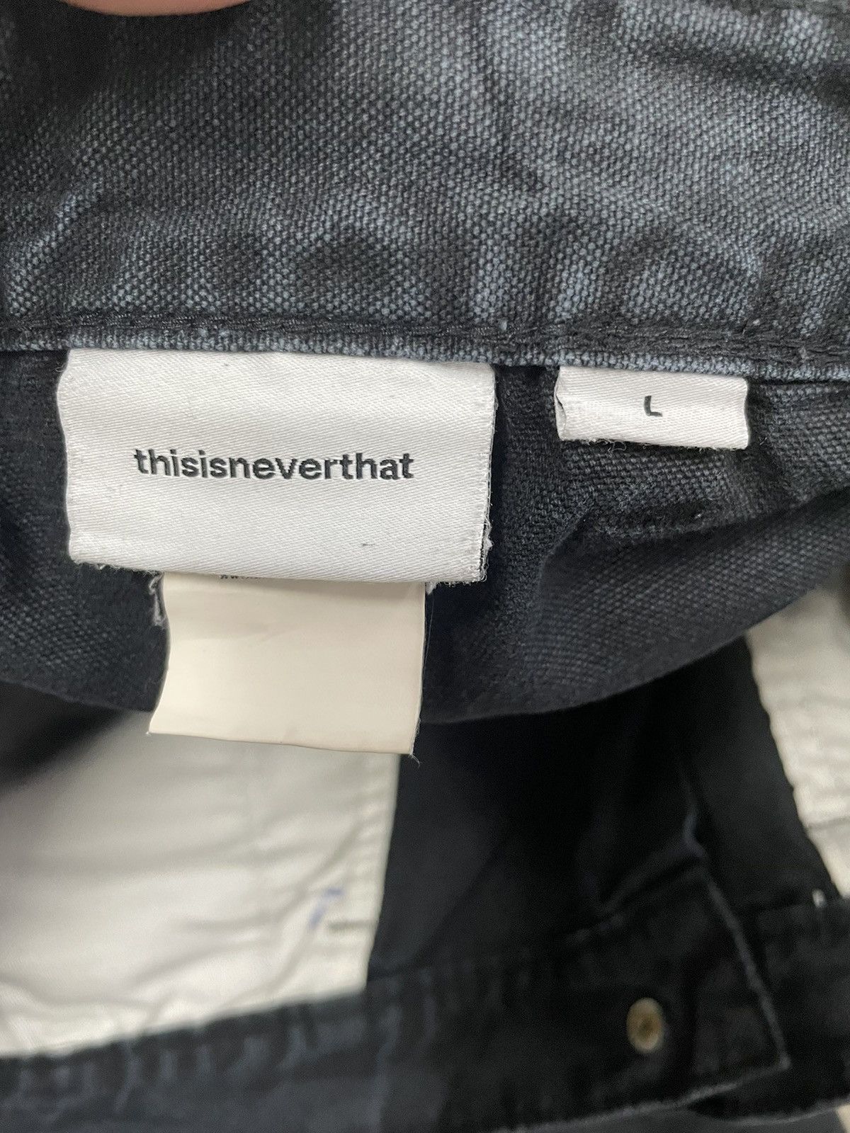 thisisneverthat Thisisneverthat Carpenter Paint Splatter Jeans Size US 32 / EU 48 - 10 Thumbnail