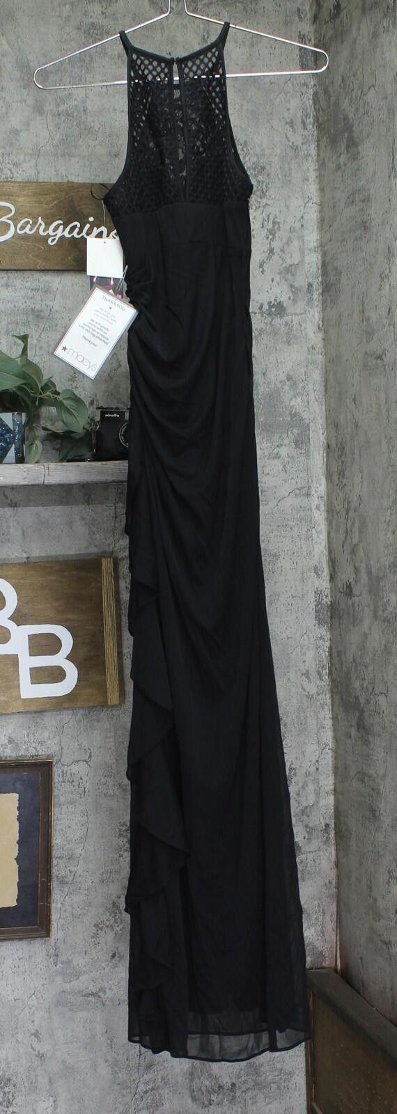 Other Nwt Blondie Nites Crochet Trim Sleeveless Gown Black 5 Size M / US 6-8 / IT 42-44 - 2 Thumbnail