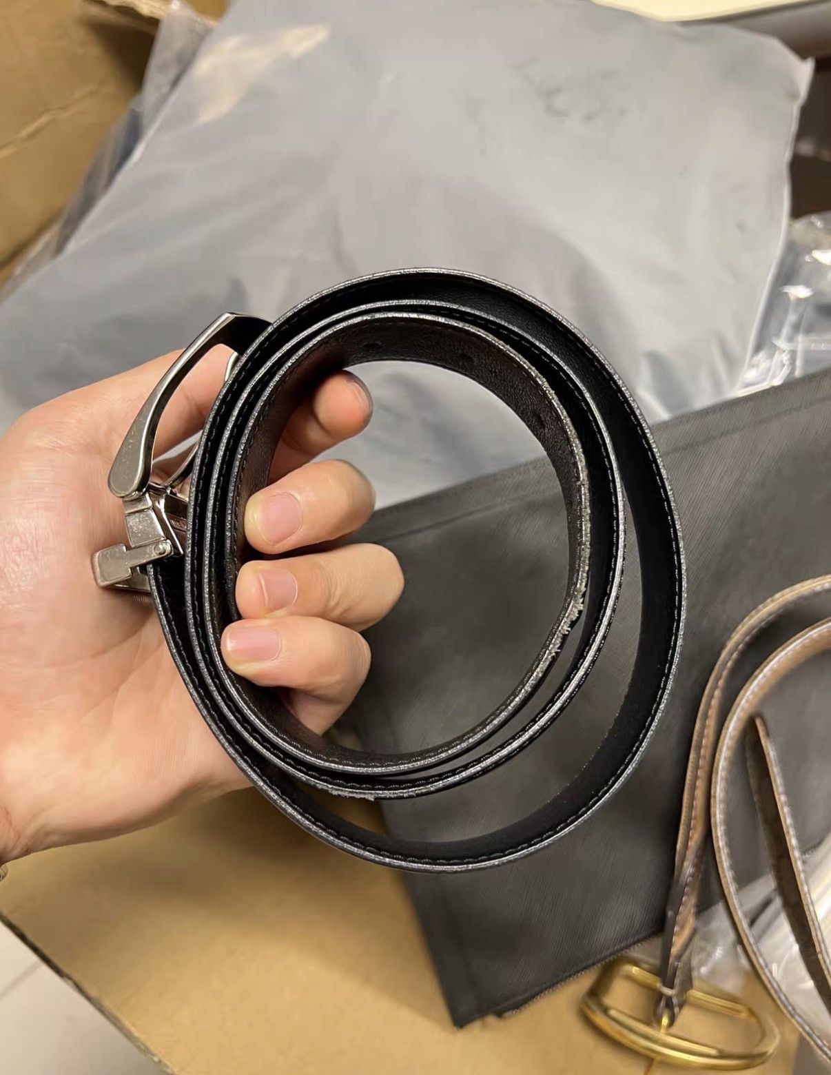 Givenchy Black Givenchy Belt J42 Size ONE SIZE - 2 Thumbnail