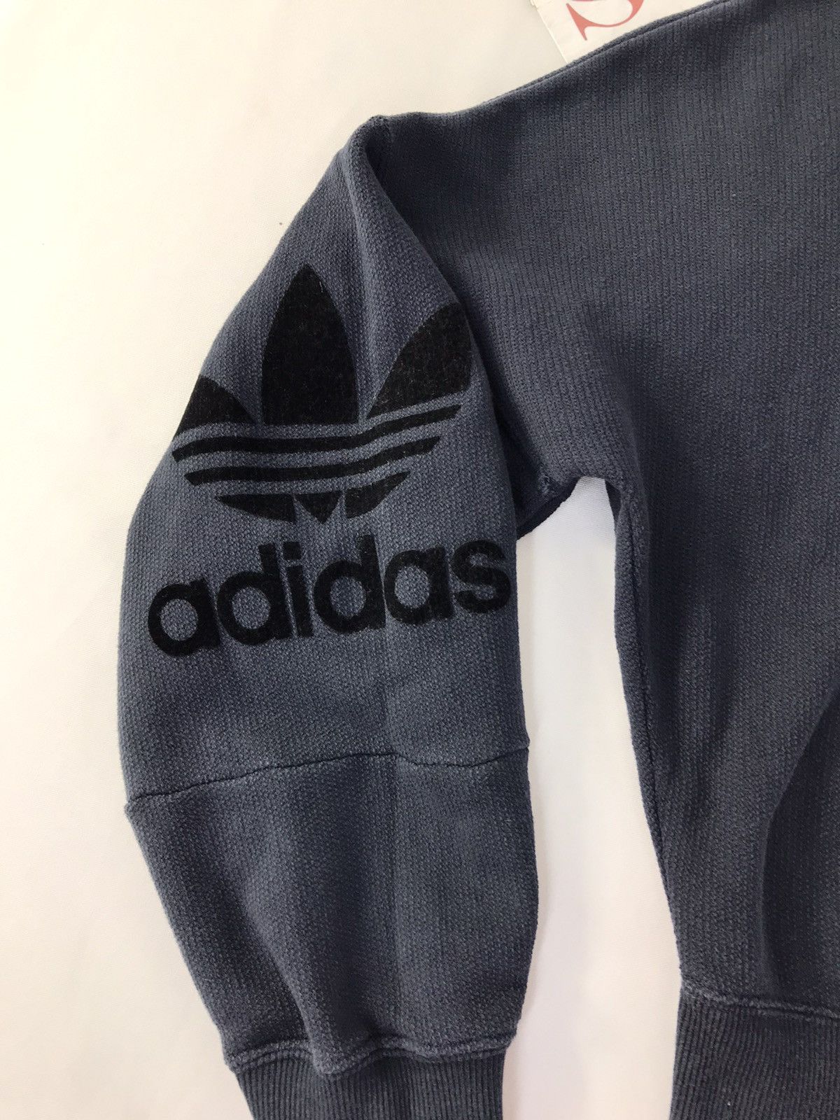Adidas × Vintage Vintage Sweatshirt Adidas Big Logo Hoodie Style Size US L / EU 52-54 / 3 - 4 Thumbnail