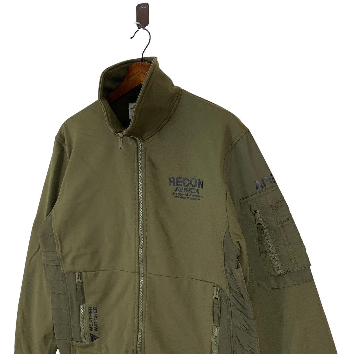 Avirex VINTAGE AVIREX RECON SPECIAL OPERATION BOMBER ZIPPER JACKET Size US L / EU 52-54 / 3 - 3 Thumbnail