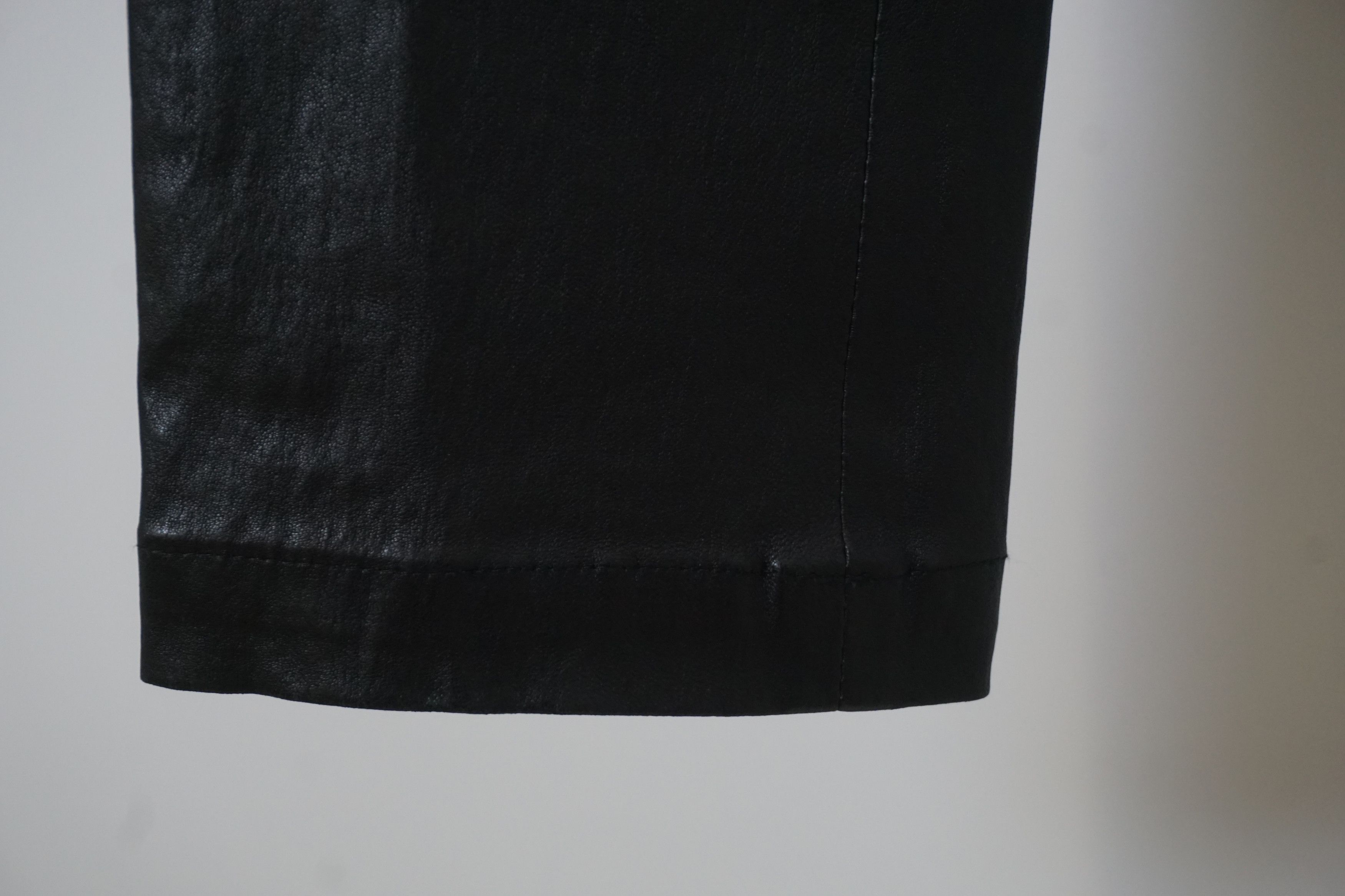 Ann Demeulemeester Leather Pants Size US 30 / EU 46 - 2 Thumbnail