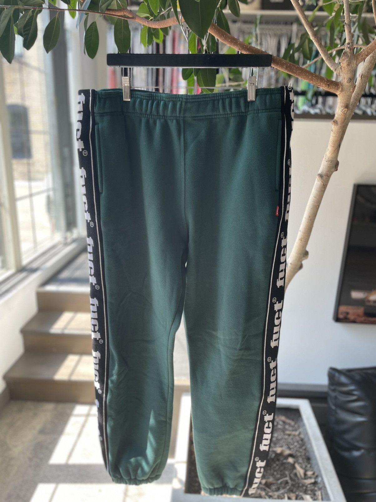 FUCT Fuct OG Logo Ribbed Joggers Size US 40 / EU 56 - 1 Thumbnail