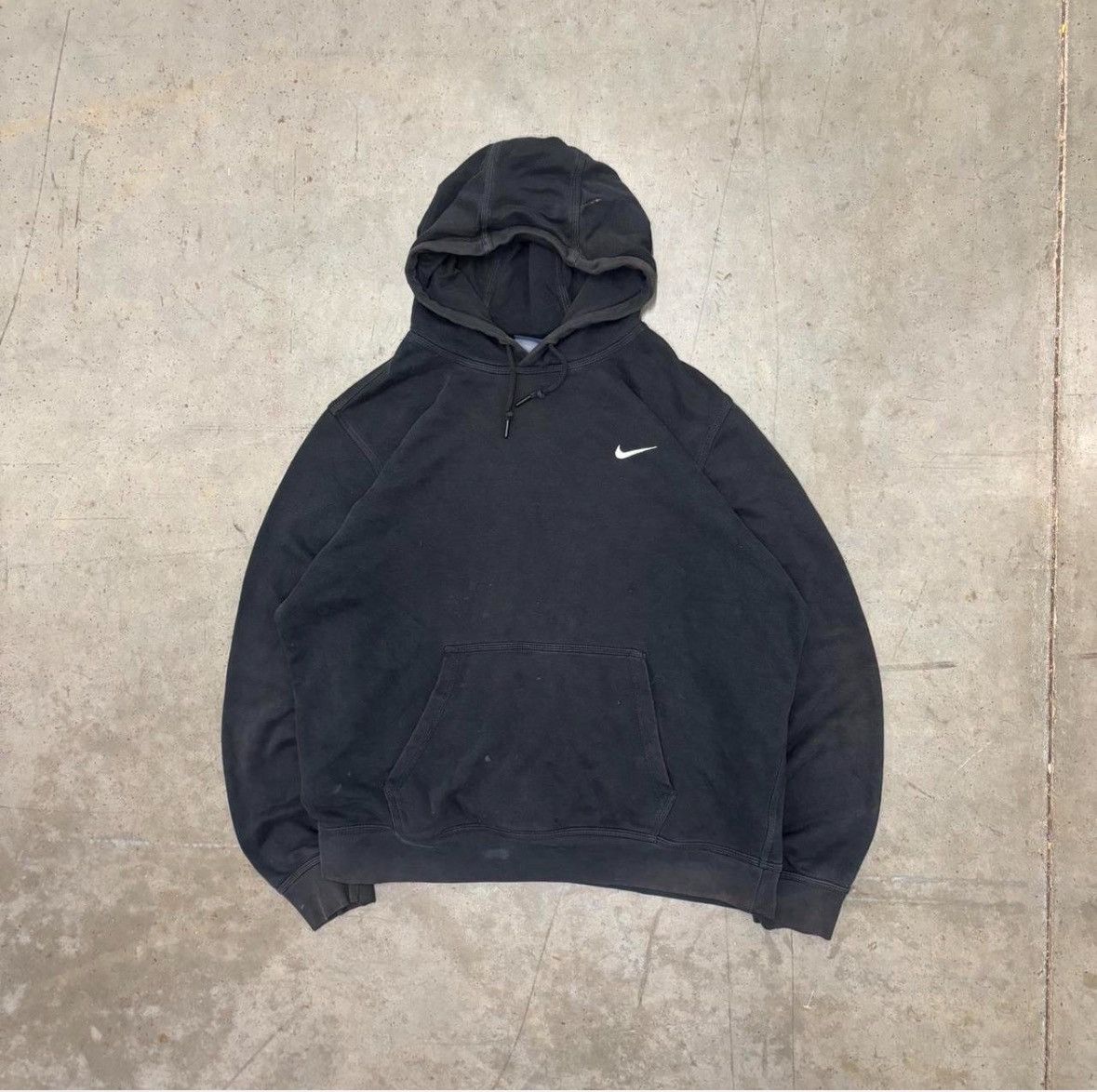 Nike × Vintage nike swoosh hoodie Size US XL / EU 56 / 4 - 1 Thumbnail