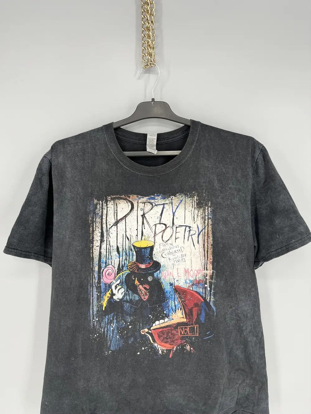 Band Tees × Vintage Vintage Ivan L. Moody's - Dirty Poetry Cover Art T-Shirt Size US L / EU 52-54 / 3 - 7 Thumbnail