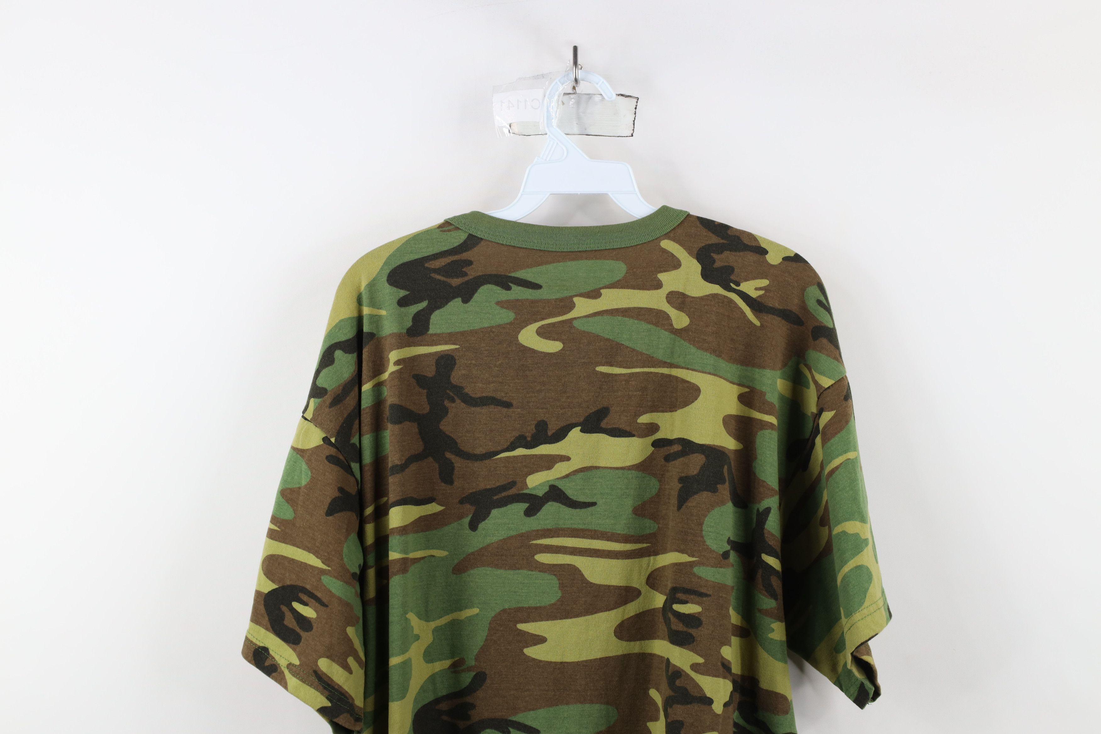 Rothco × Vintage Vintage Rothco Military Heavyweight Short Sleeve T-Shirt Size US XL / EU 56 / 4 - 12 Thumbnail