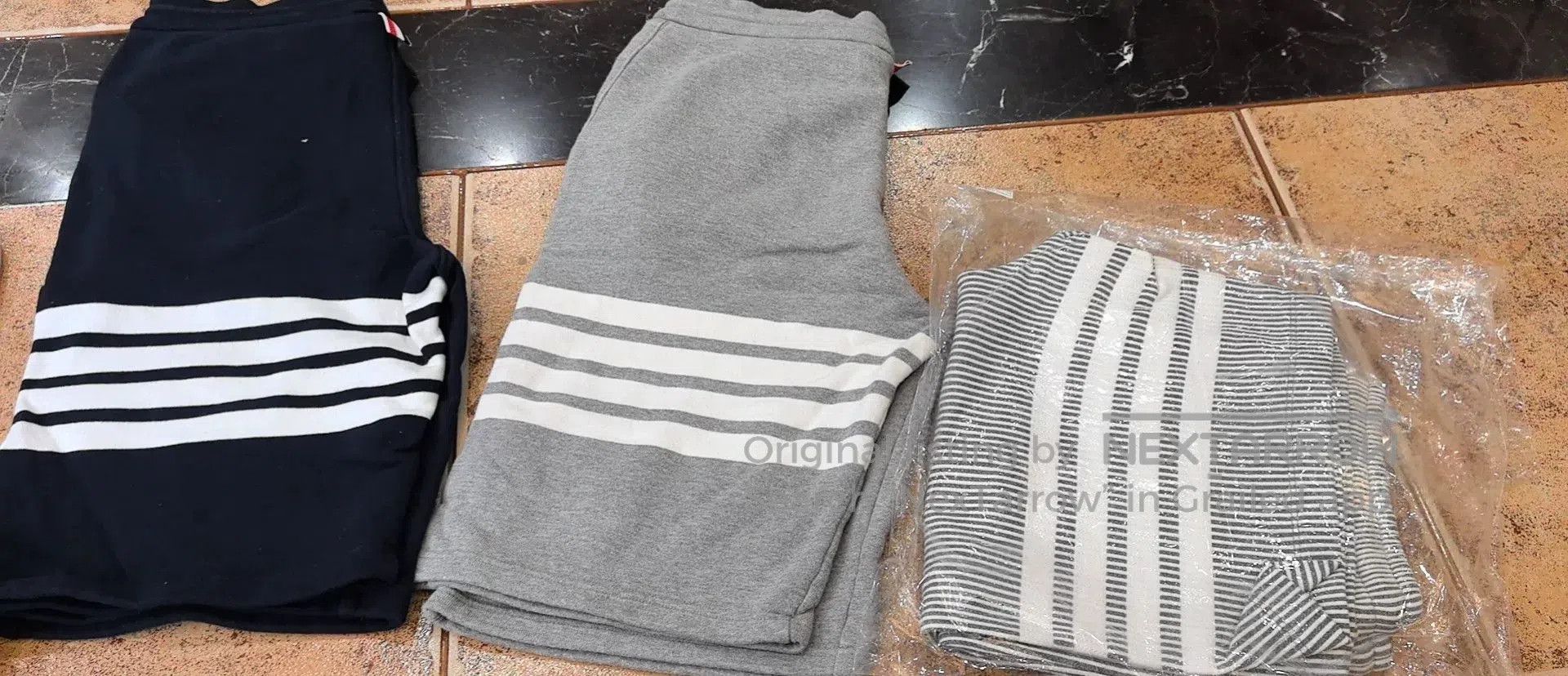 Thom Browne Thom Browne Gray Four. Size US 26 / EU 42 - 2 Thumbnail