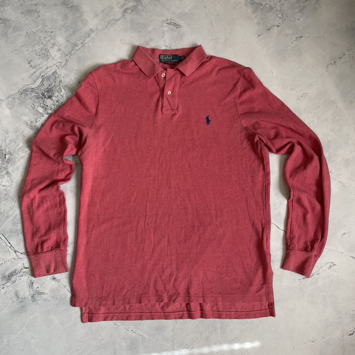 Polo Ralph Lauren × Ralph Lauren × Vintage Vintage Ralph Lauren Polo Longsleeve Rugby Size US L / EU 52-54 / 3 - 1 Thumbnail