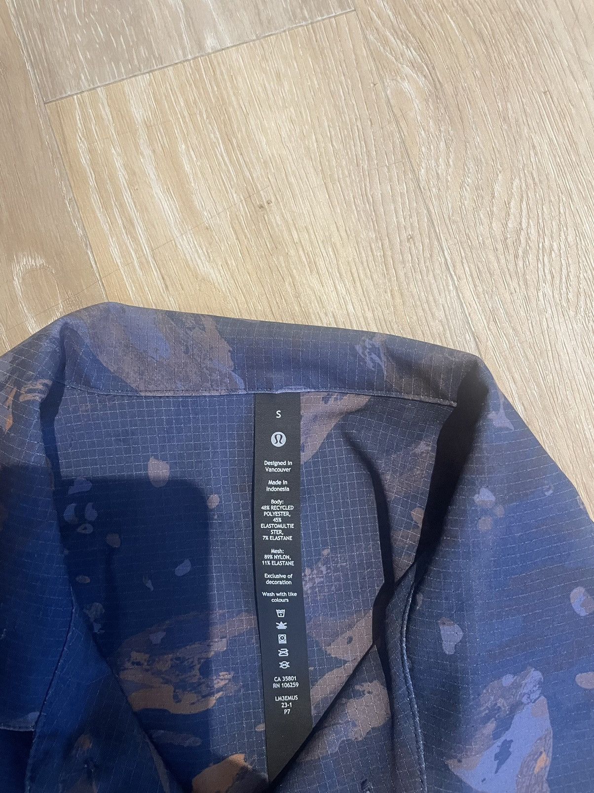 Lululemon Camp Collar Shirt Size US S / EU 44-46 / 1 - 3 Thumbnail