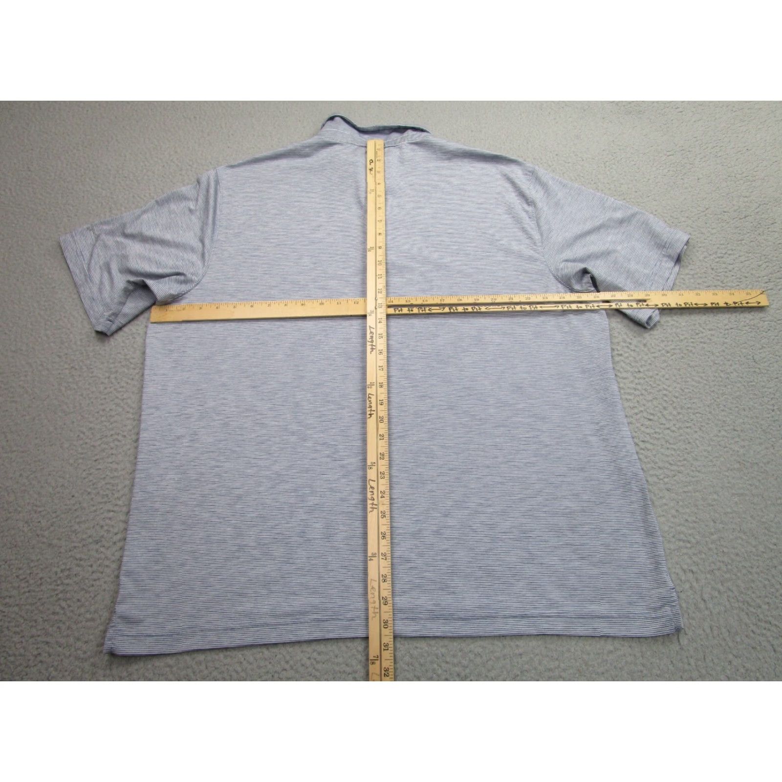Vintage Walter Hagen Polo Shirt Mens 2XL Blue Performance Stretch Golf Casual Shirt Size US XXL / EU 58 / 5 - 7 Thumbnail