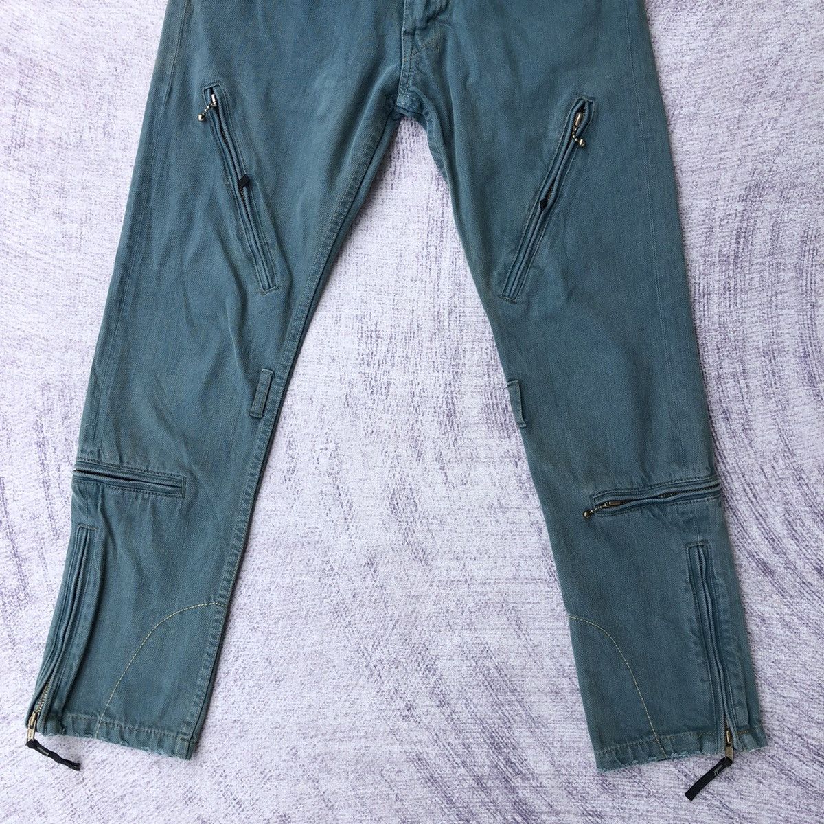 Japanese Brand Vintage Pants Very Rare Zipper Design Size US 30 / EU 46 - 3 Thumbnail