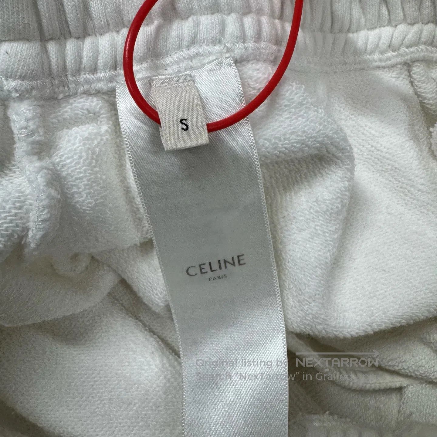 Celine CELINE SIZE S Letter embroidered logo; drawstring fastened Size US 28 / EU 44 - 8 Thumbnail