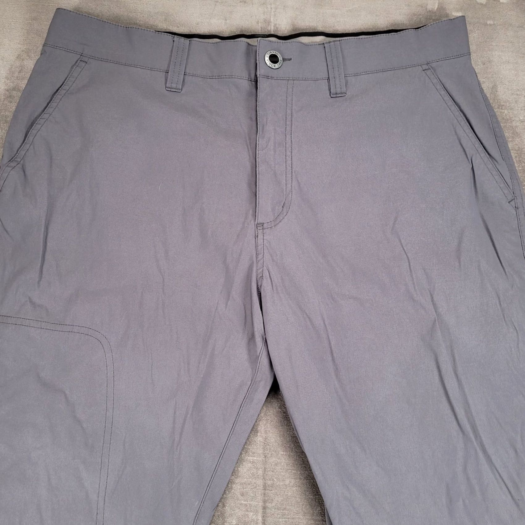 Orvis Orvis Hiking Pants 5 Pocket Water Repellent Gray Mens Size 38 Regular Inseam 31 Pants Cargo Pockets Mens Gray 38 Size US 38 / EU 54 - 5 Thumbnail