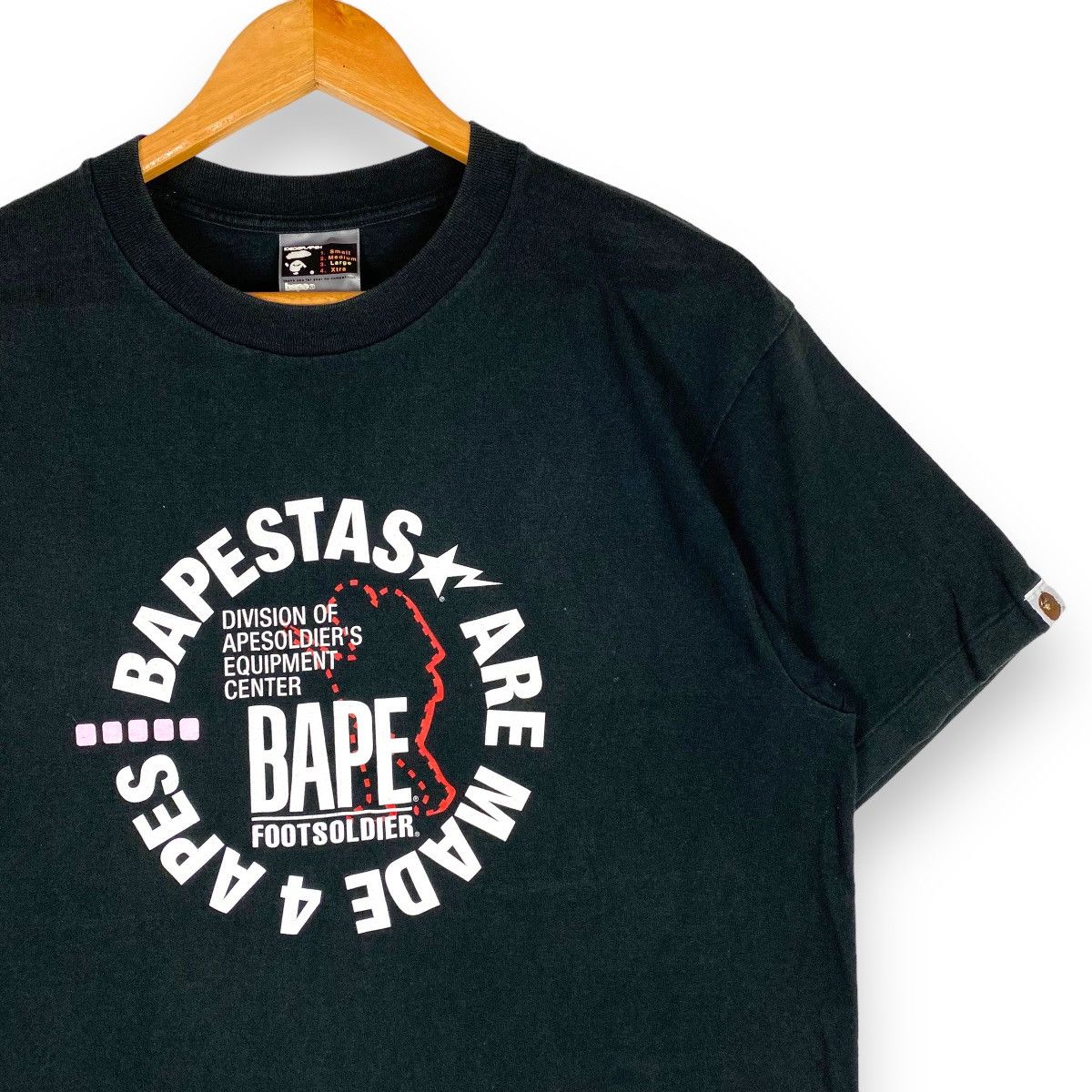 Bape BAPESTAS TEE Size US L / EU 52-54 / 3 - 2 Thumbnail