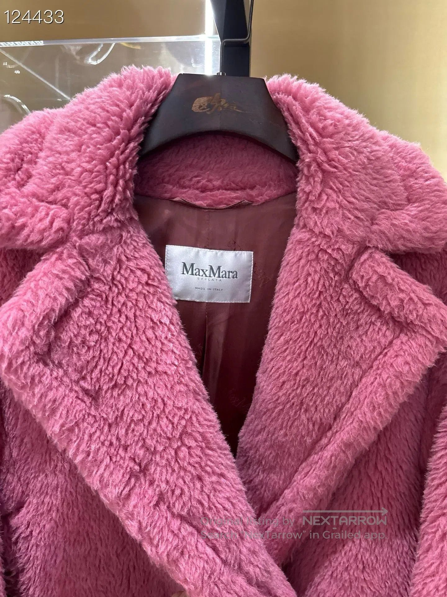 Max Mara Maxmara Raspberry Pink Coat. Size S / US 4 / IT 40 - 5 Thumbnail