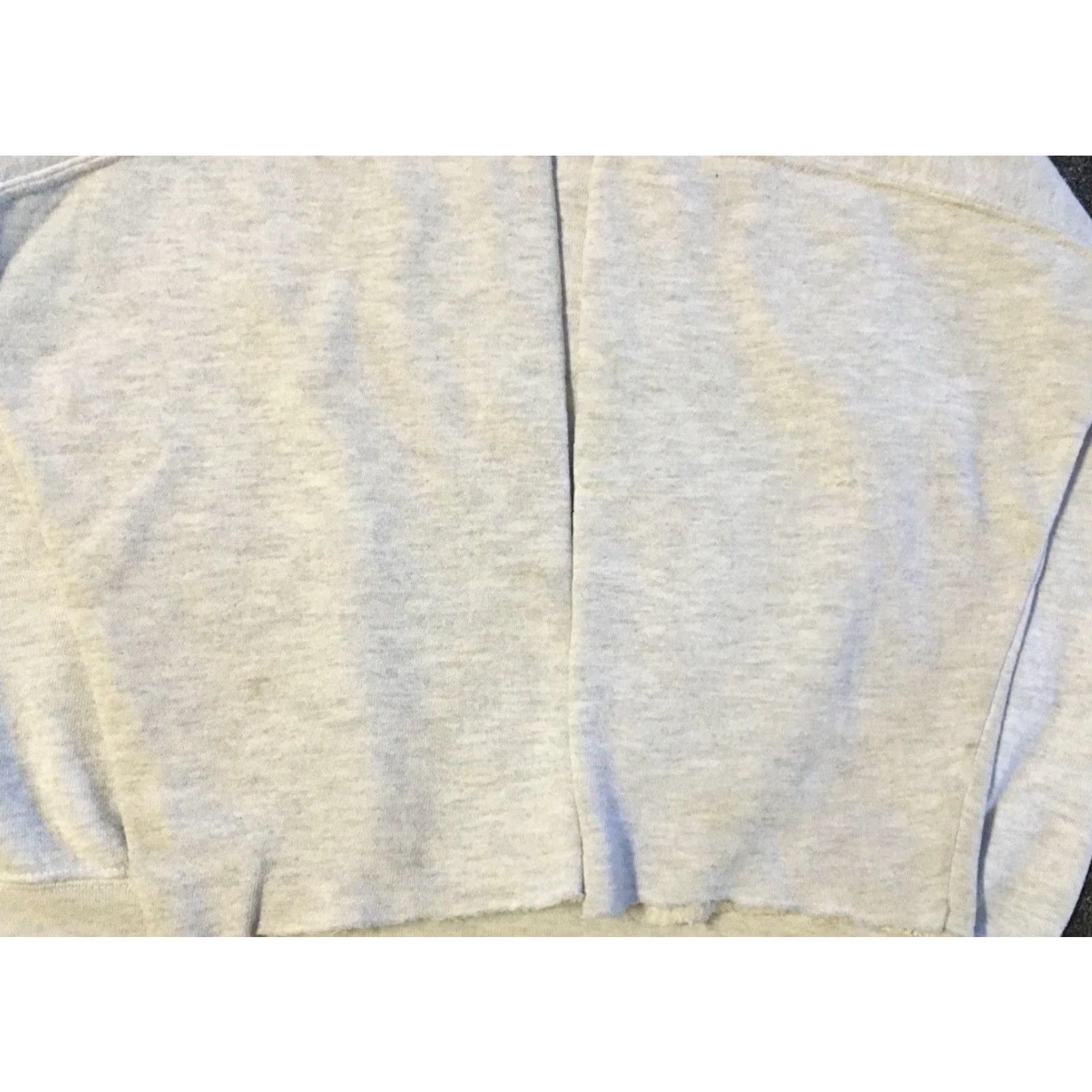 Vintage VINTAGE Bulldogs Faded Distressed Cut Off Sleeve Sweatshirt XL Gray 90s 80s School Track PE Pullover Men Hoodie Size US XL / EU 56 / 4 - 4 Thumbnail