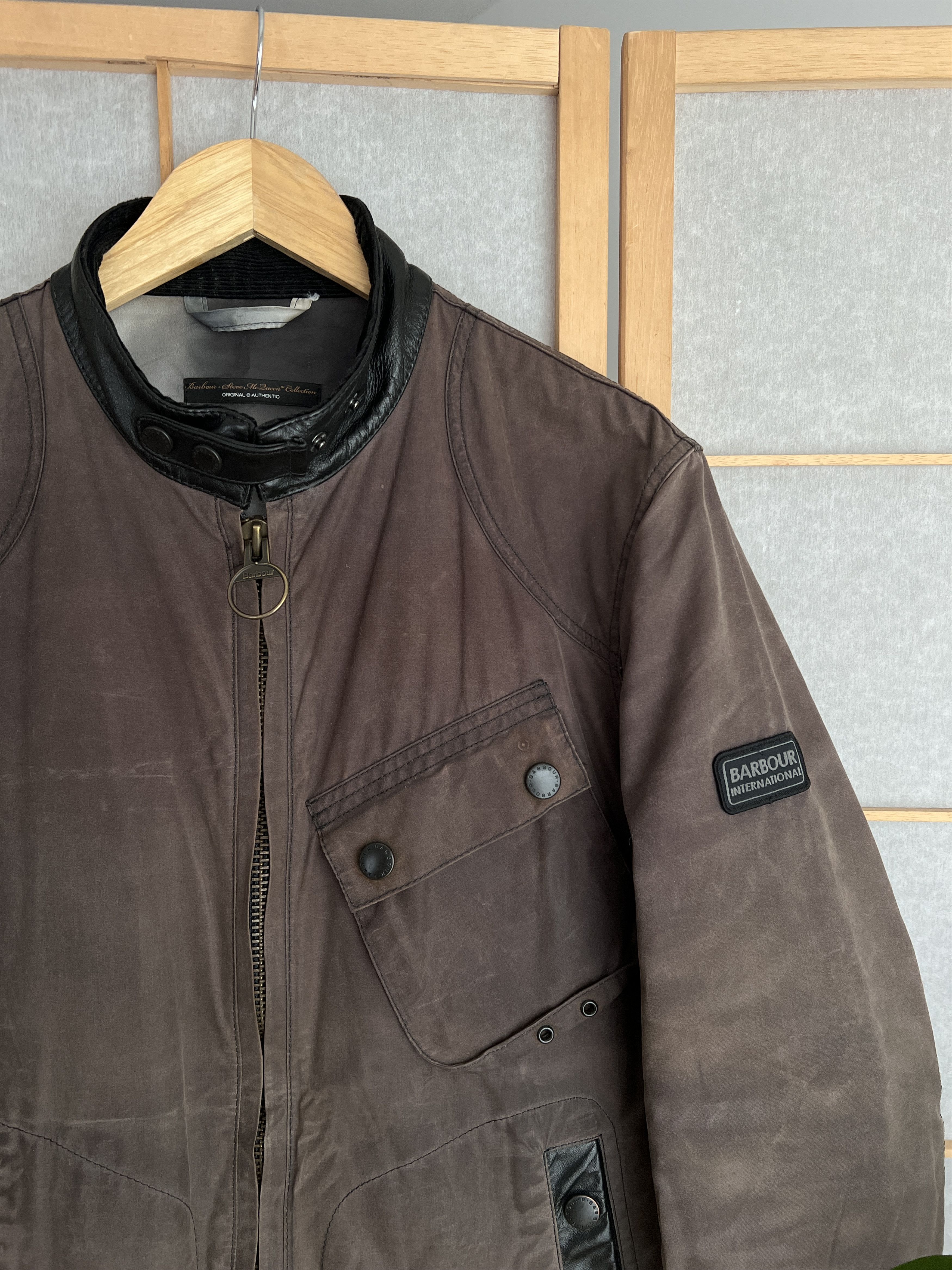 Barbour Barbour International Steeve McQueen Greenham waxed jacket Size US L / EU 52-54 / 3 - 6 Thumbnail