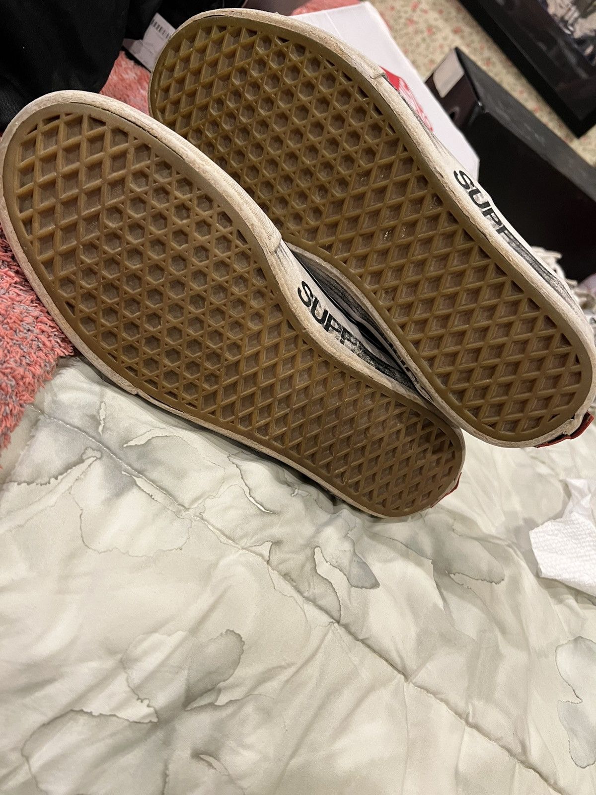 Supreme × Vans Supreme Vans Era Pro Motion Logo - 9.5 Size US 9.5 / EU 42-43 - 10 Thumbnail