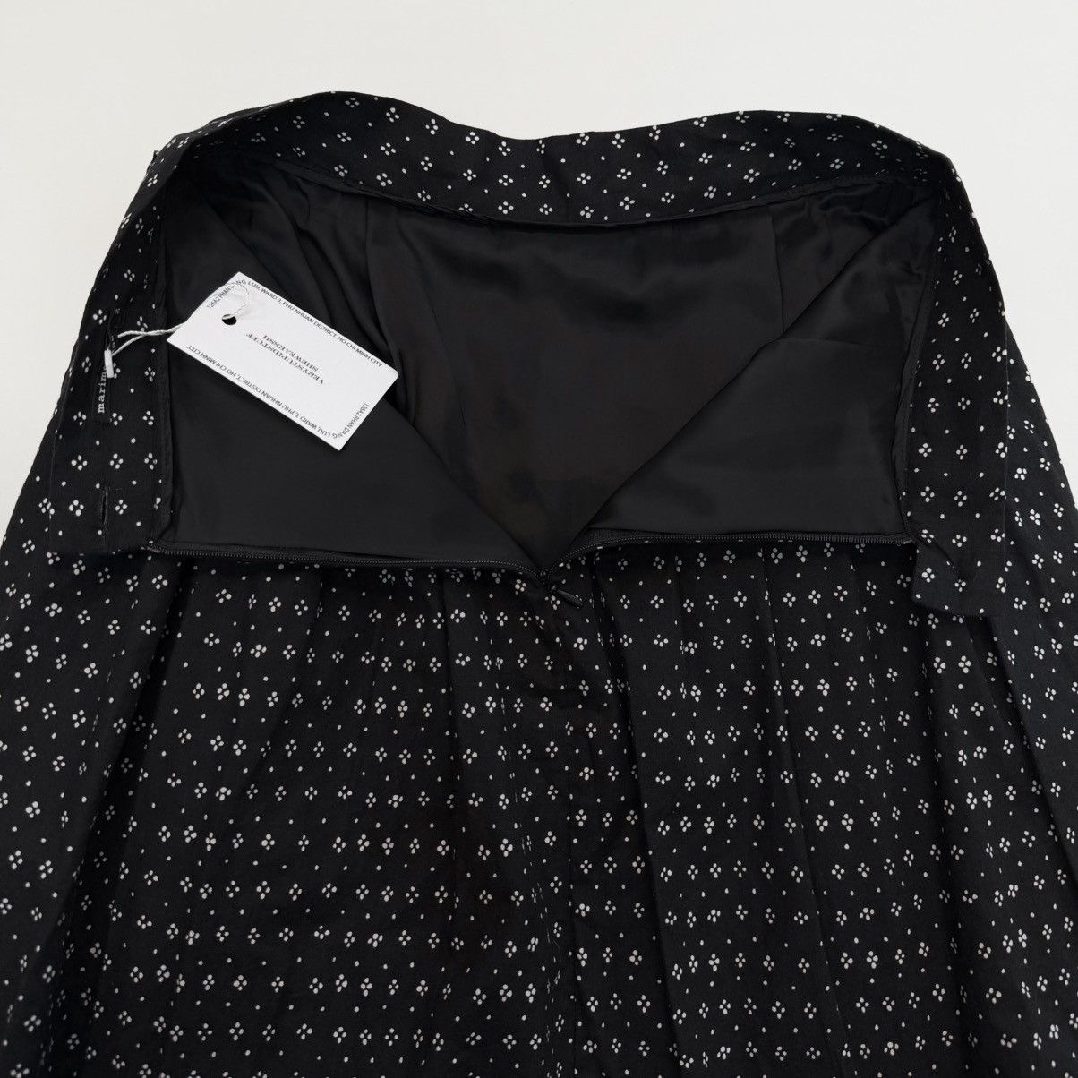 Marimekko 2000s Marimekko Stardust Polka Dots Pleated Midi Skirt Size 24" / US 00 / IT 34 - 5 Thumbnail