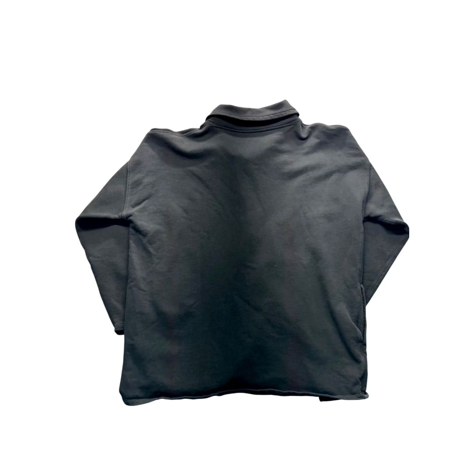 J.Crew J.Crew Black Half-Zip Sweatshirt XL Re-Imagined Collection 100% Cotton Pullover Unisex Adults Mens Womens Girls Boys Size US XL / EU 56 / 4 - 2 Thumbnail