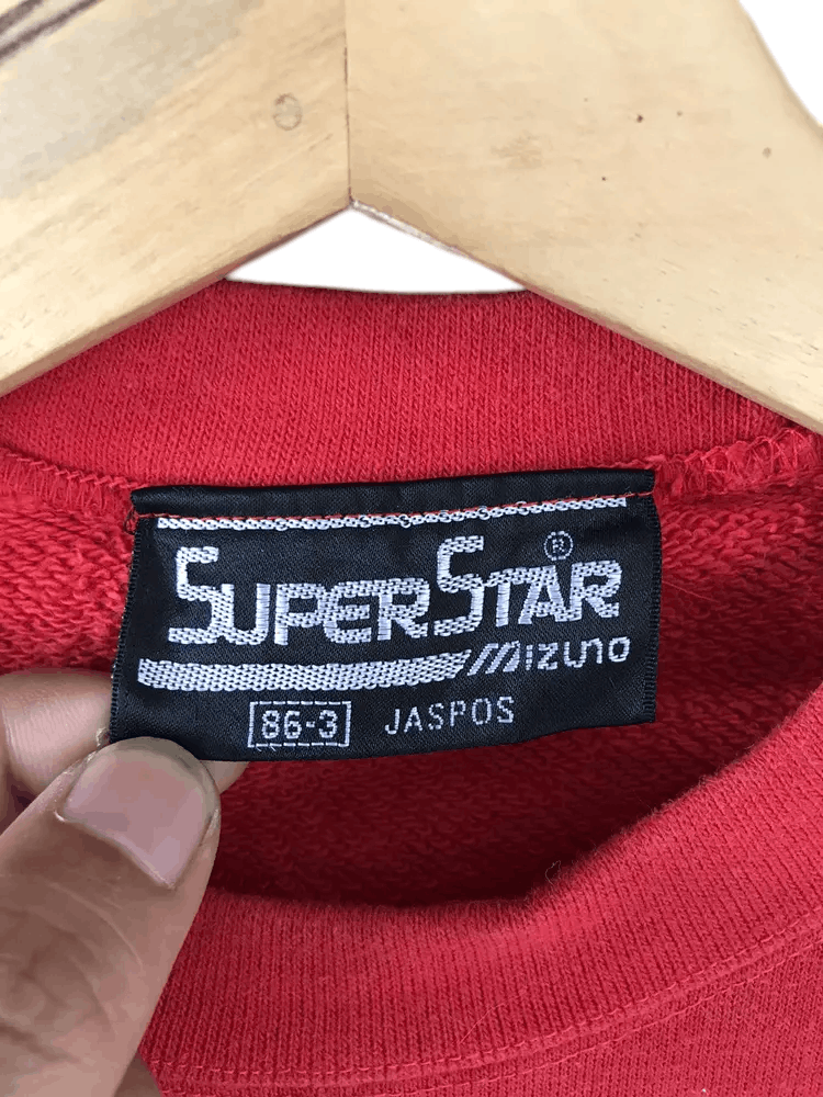Mizuno Vintage Superstar by Mizuno Sweatshirts Size S / US 4 / IT 40 - 6 Thumbnail