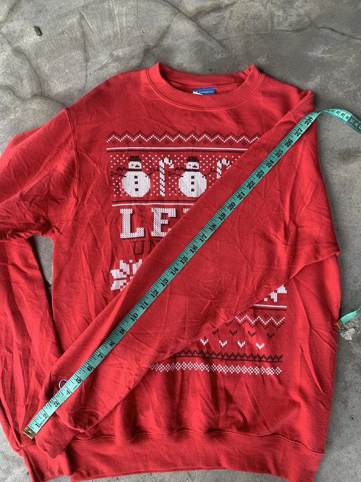 Champion VINTAGE CHAMPION LEWIS SNOWMAN ECO FLEECE SWEATSHIRT. Size US S / EU 44-46 / 1 - 4 Thumbnail