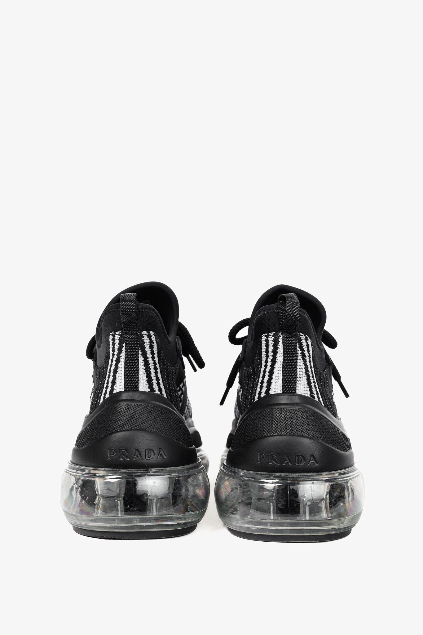 Prada Prada Cloudbust Nero Nylon Tech Low-Top Sneakers Size US 6 / IT 36 - 3 Thumbnail