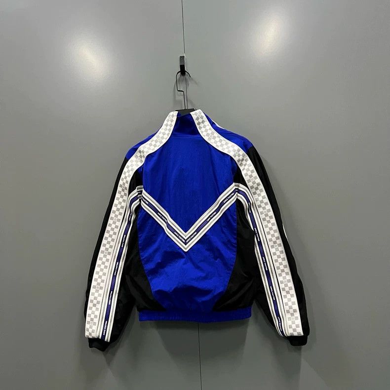 Louis Vuitton Louis Vuitton Blue checkerboard school uniform jacket 2503- Size US M / EU 48-50 / 2 - 2 Thumbnail