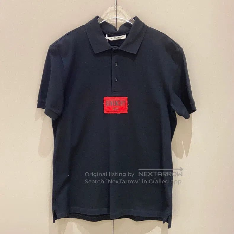Givenchy Givenchy Black Polo Red Label Size US M / EU 48-50 / 2 - 3 Thumbnail