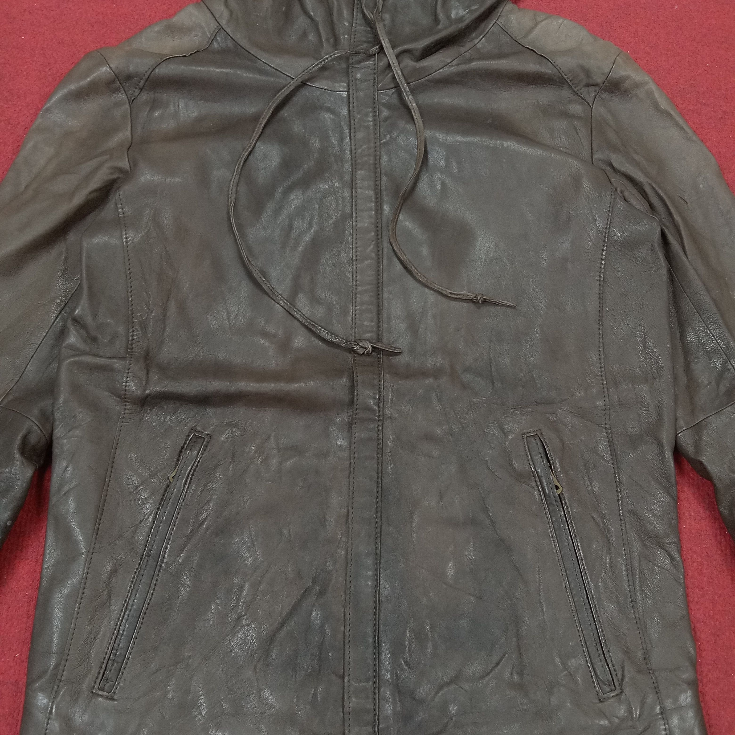 Ciaopanic × Vintage CiaoPanic Leather Jacket With Hoodies Winter Style Size S / US 4 / IT 40 - 2 Thumbnail