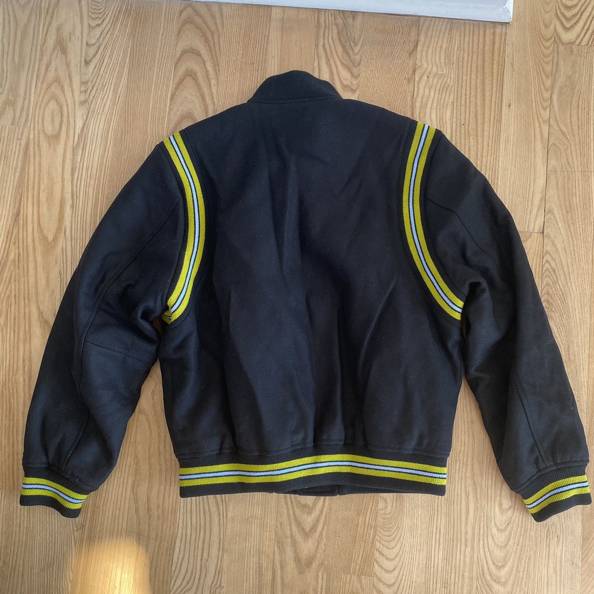 Lacoste Lacoste Varsity Letterman Wool Bomber Jacket Patch Vintage Size US M / EU 48-50 / 2 - 9 Thumbnail