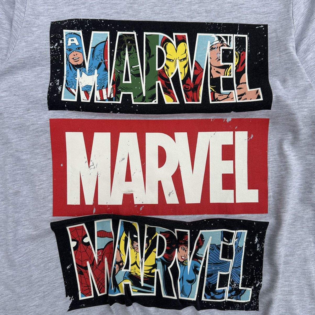 Designer × Marvel Comics Vintage Marvel Comics T-shirts Big Logo Y2K 00s USA DC Size US L / EU 52-54 / 3 - 6 Thumbnail